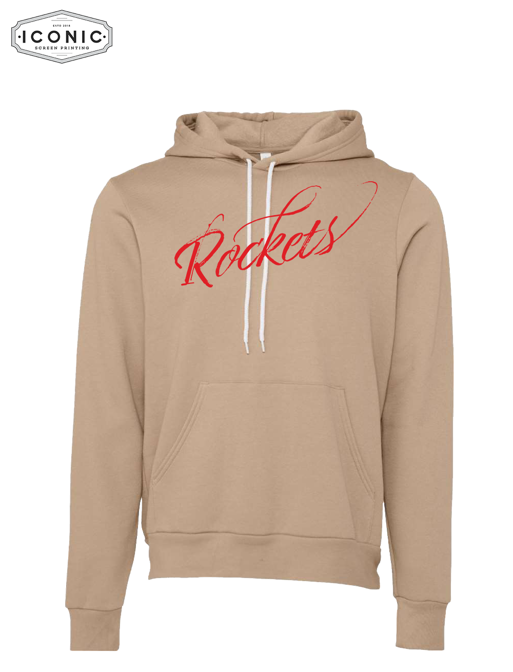 Rockets Script - Sponge Fleece Hoodie