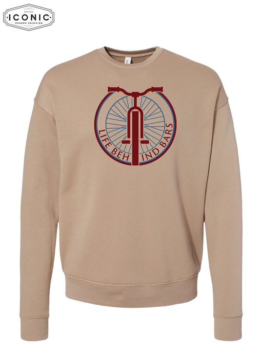 Life Behind Bars - D4 - BELLA+CANVAS - Sponge Fleece Drop Shoulder Crewneck Sweatshirt