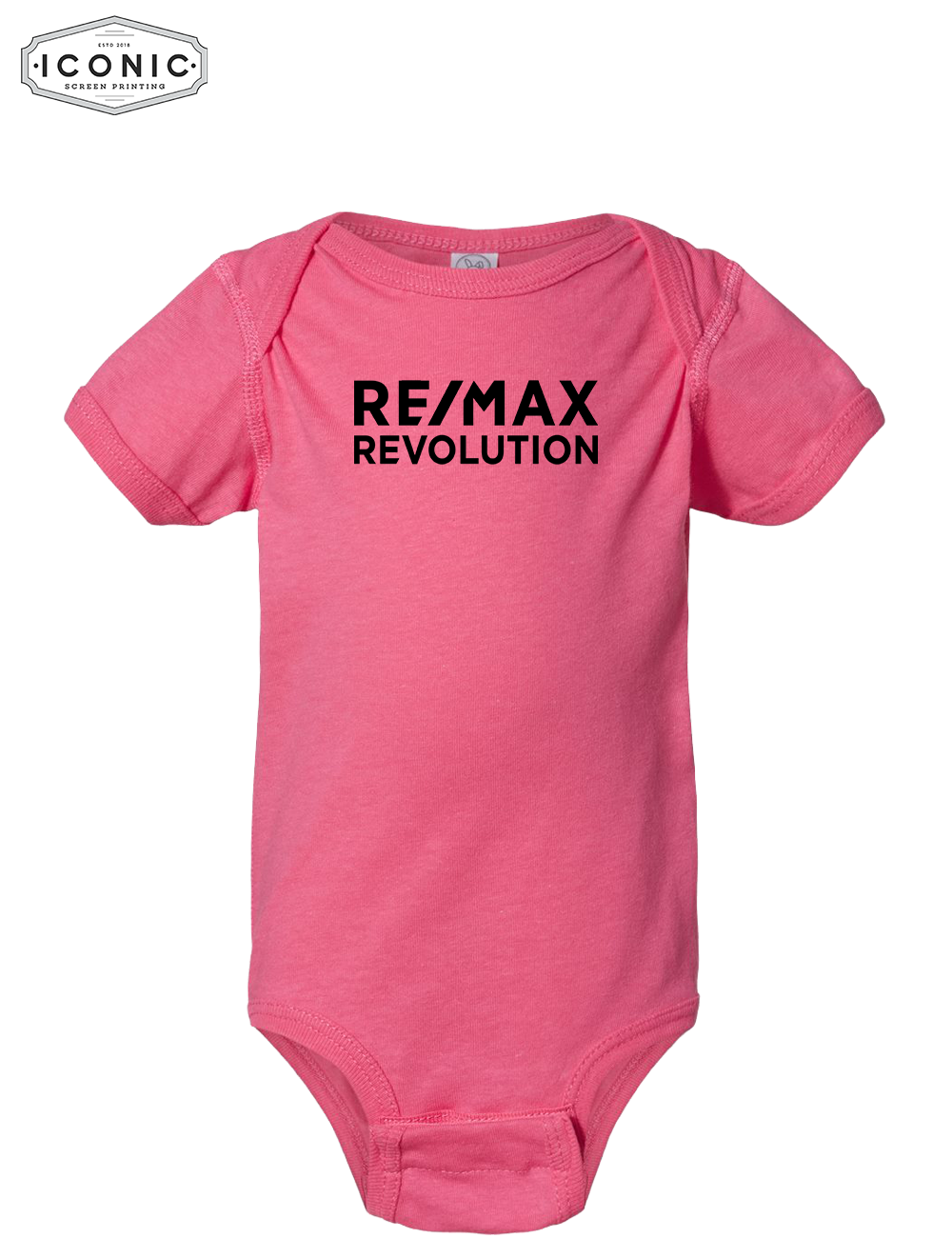 RE/MAX Revolution - Rabbit Skins Infant Fine Jersey Bodysuit - Print