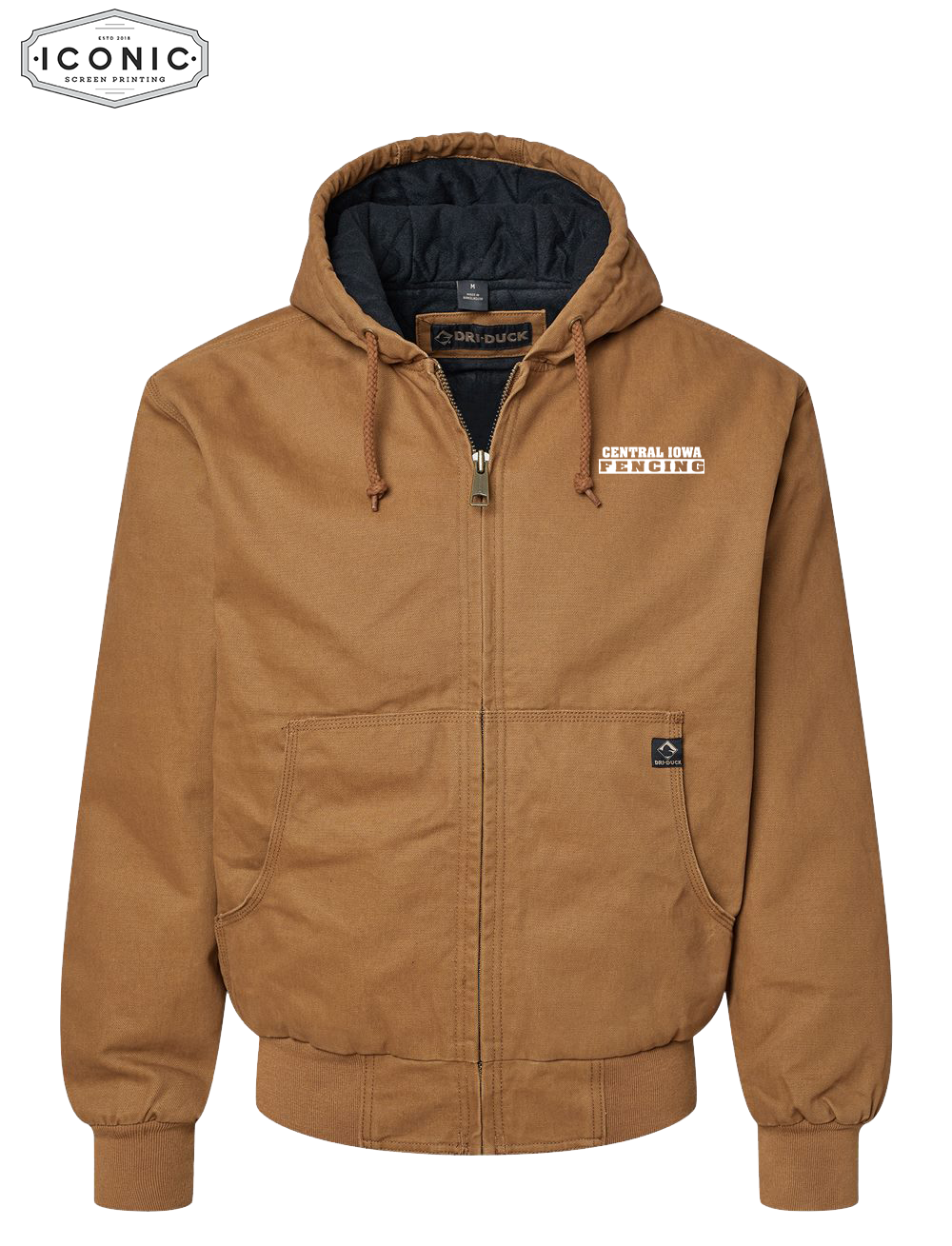 Central Iowa Fencing DriDuck Cheyenne Boulder Cloth Coat
