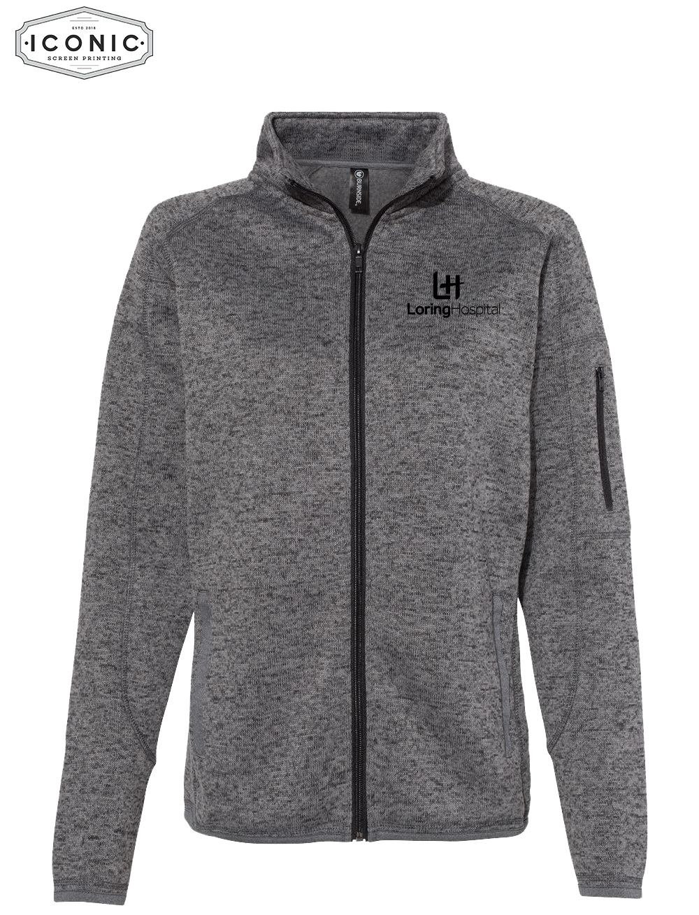 Loring Hospital Women's Sweater Knit Jacket