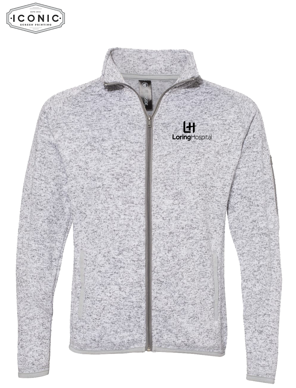 Loring Hospital Women's Sweater Knit Jacket
