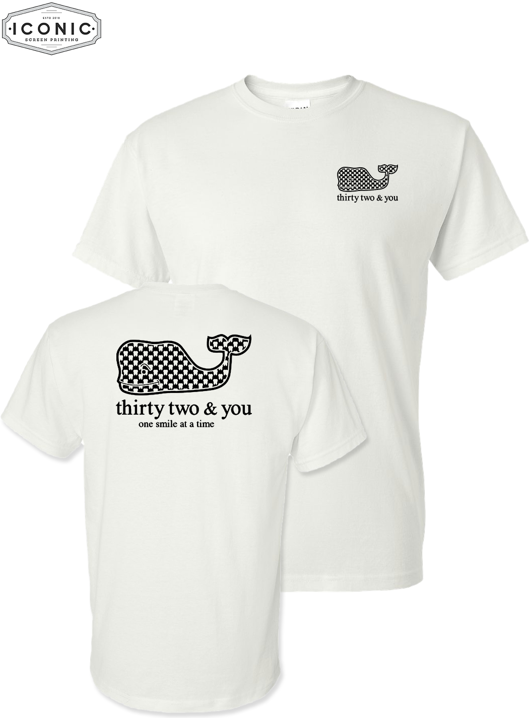 Whale 32 & U - D3 - DryBlend T-shirt