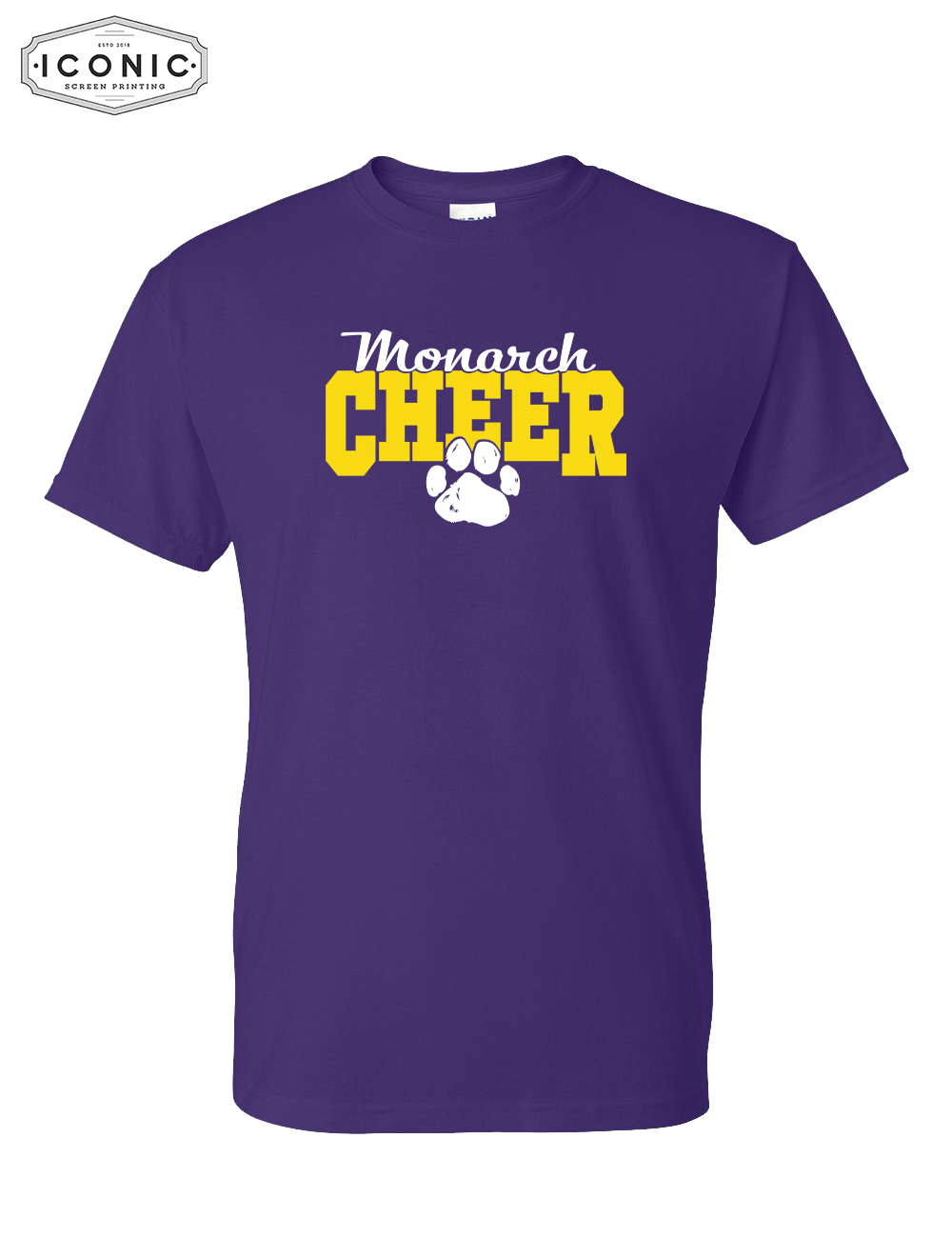 Monarch Cheer Paw - DryBlend T-shirt