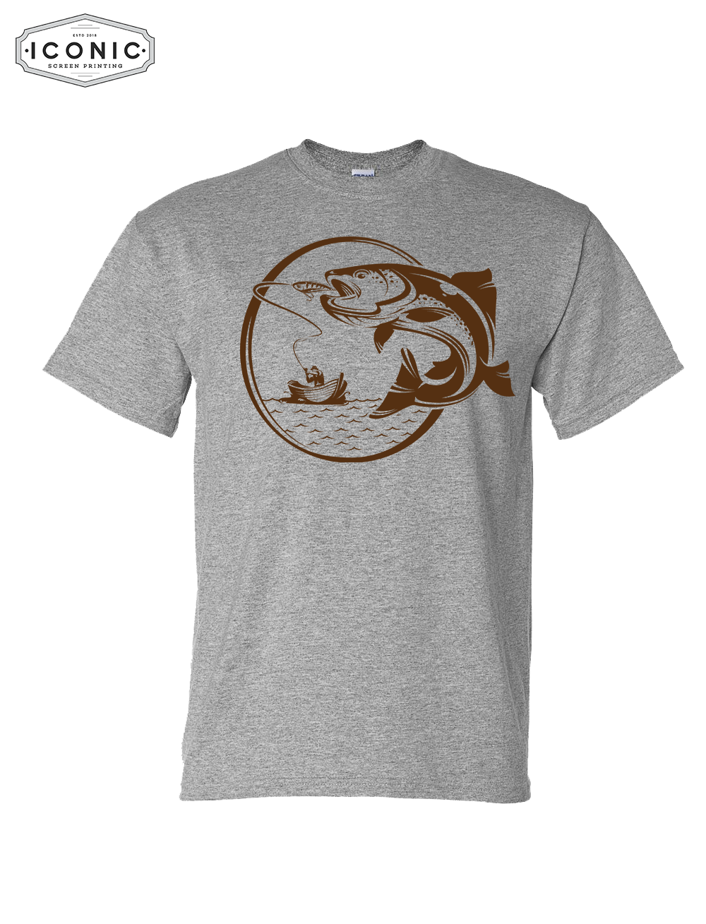 Crazy Fishing- DryBlend T-Shirt