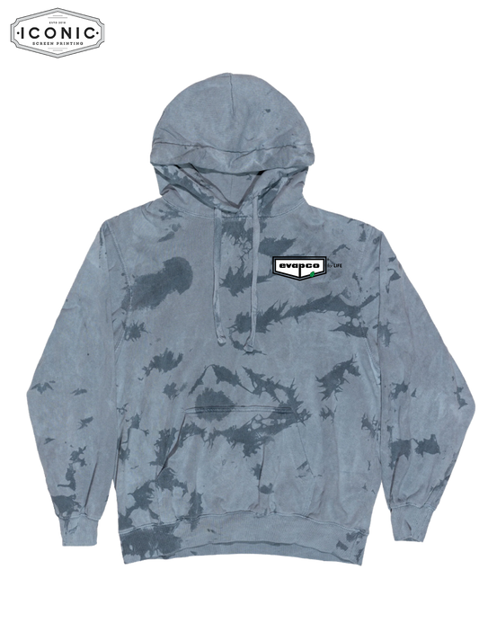 Evapco for Life - Crush Tie-Dyed Hooded Sweatshirt - Embroidery