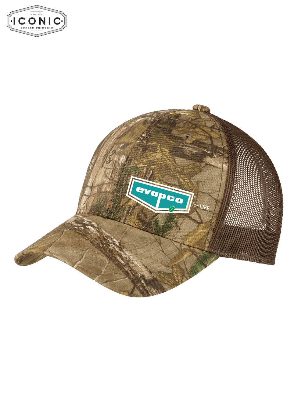 Evapco - Structured Camouflage Mesh Back Cap