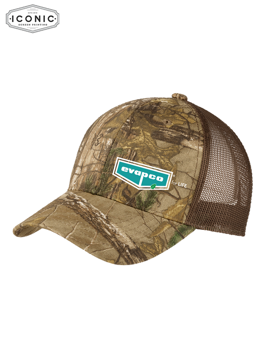 Evapco - Structured Camouflage Mesh Back Cap