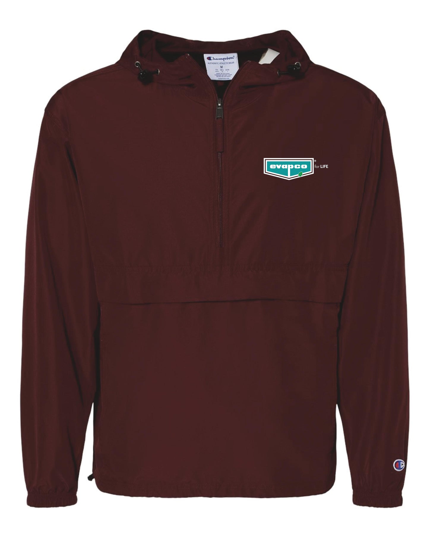Evapco Unisex Packable Anorak Jacket