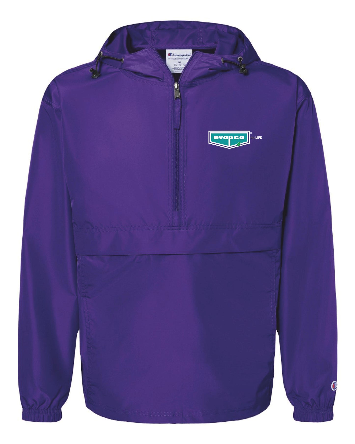 Evapco Unisex Packable Anorak Jacket