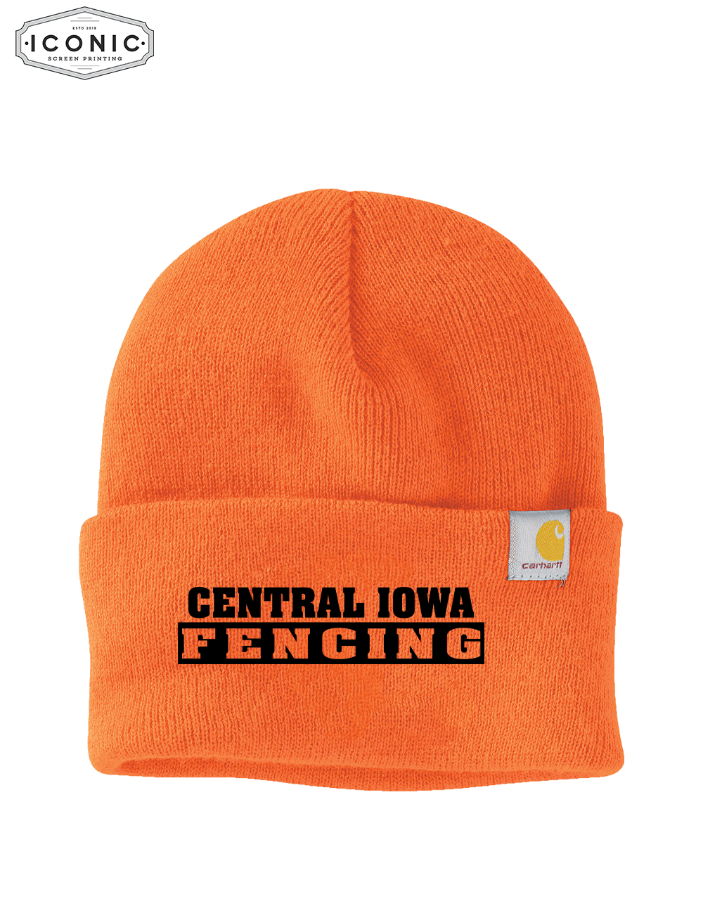 Central Iowa Fencing Carhartt Watch Cap