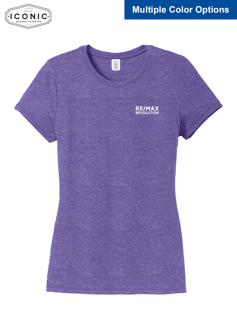 RE/MAX Revolution - District Women's Perfect Tri Tee - Print