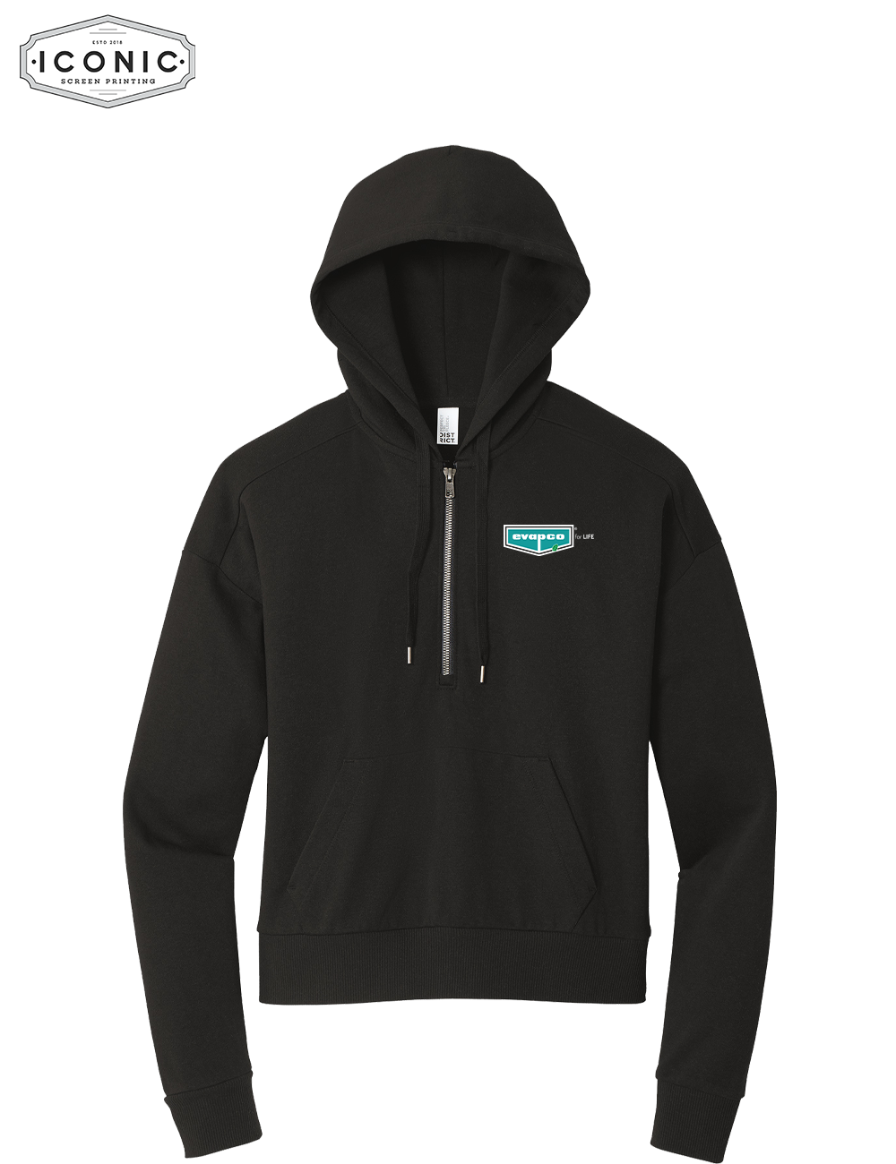 Evapco for Life - Women’s Perfect Tri Fleece 1/2-Zip Pullover - Print