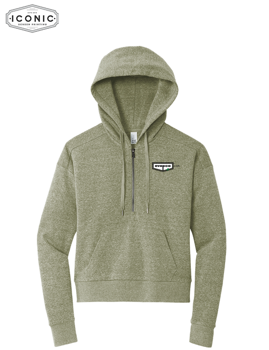 Evapco for Life - Women’s Perfect Tri Fleece 1/2-Zip Pullover - Print