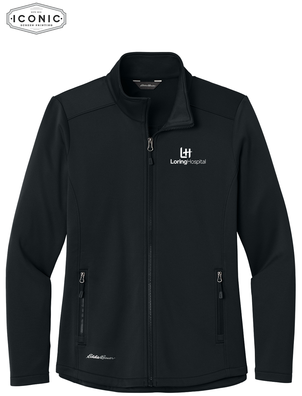 Loring Hospital Women’s Smooth Mid Layer Fleece Full-Zip