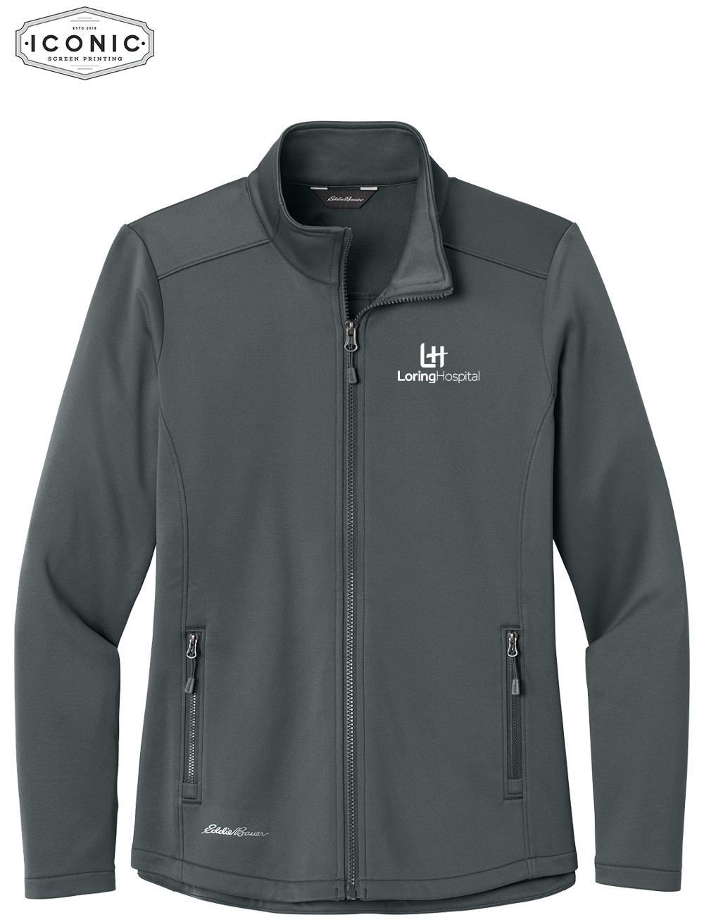 Loring Hospital Women’s Smooth Mid Layer Fleece Full-Zip