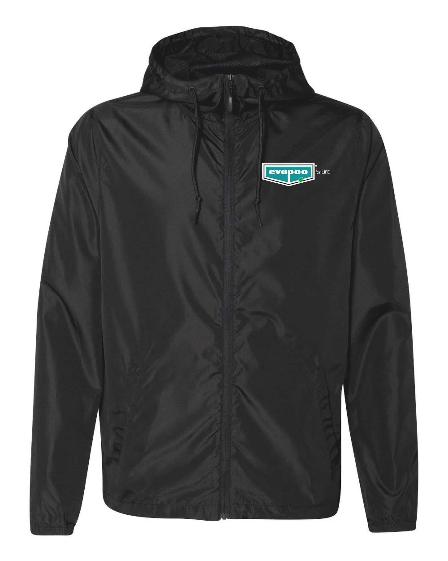Evapco Men's Lightweight Windbreaker Full-Zip Jacket