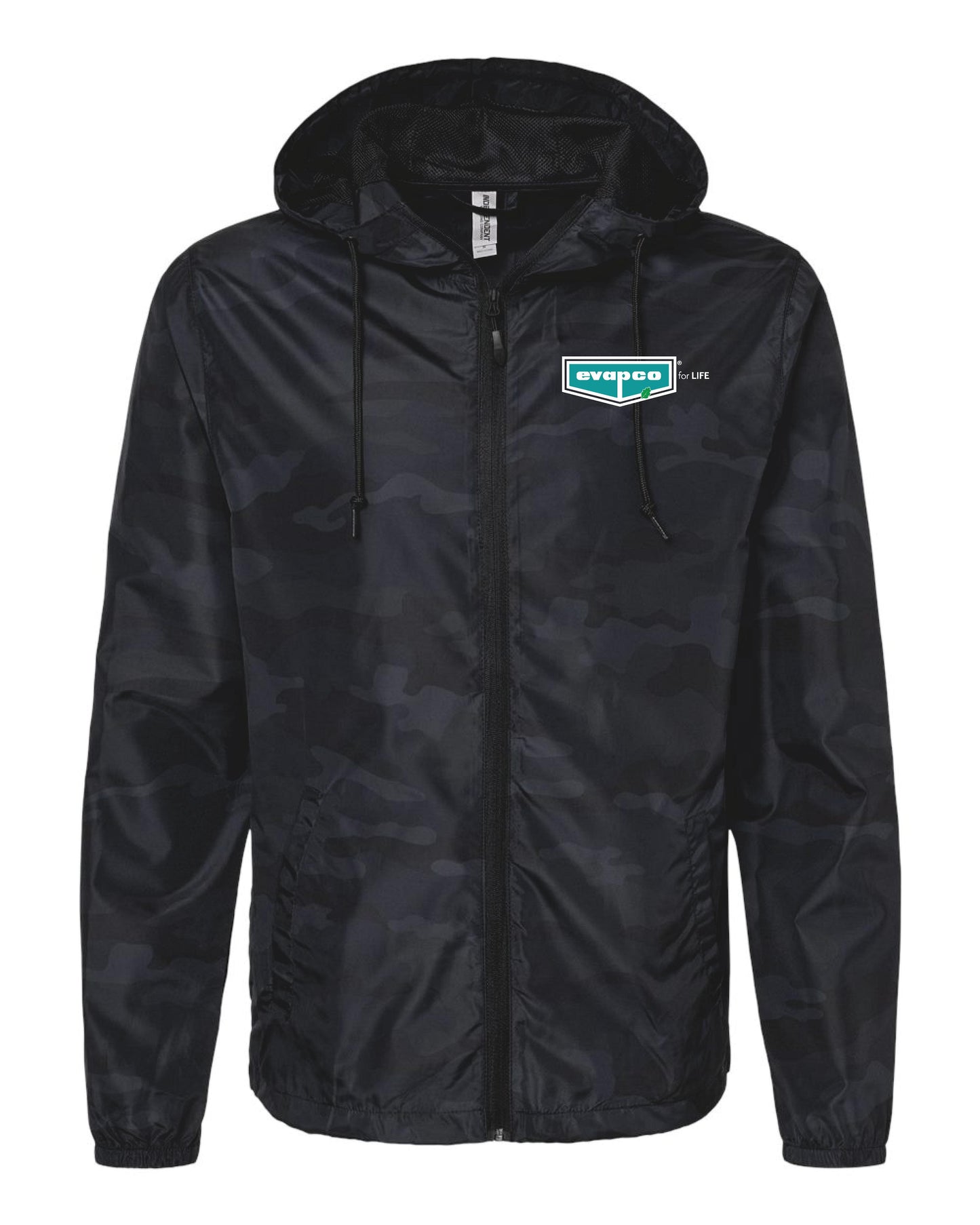 Evapco Men's Lightweight Windbreaker Full-Zip Jacket