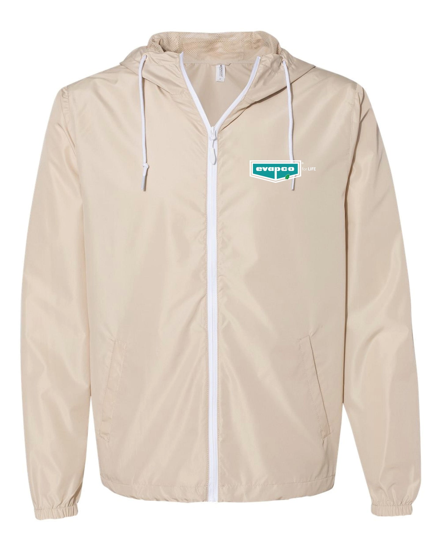 Evapco Men's Lightweight Windbreaker Full-Zip Jacket