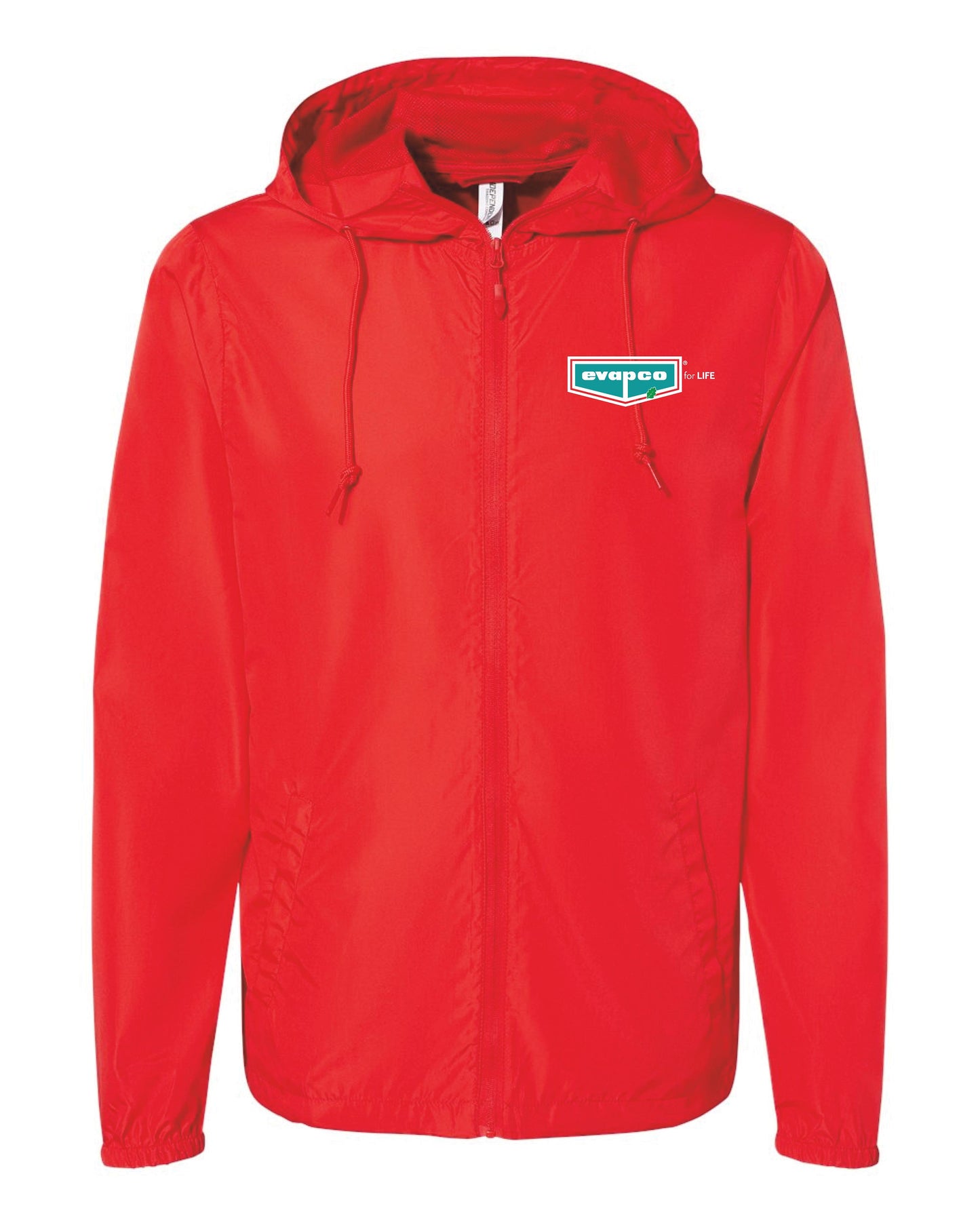 Evapco Men's Lightweight Windbreaker Full-Zip Jacket
