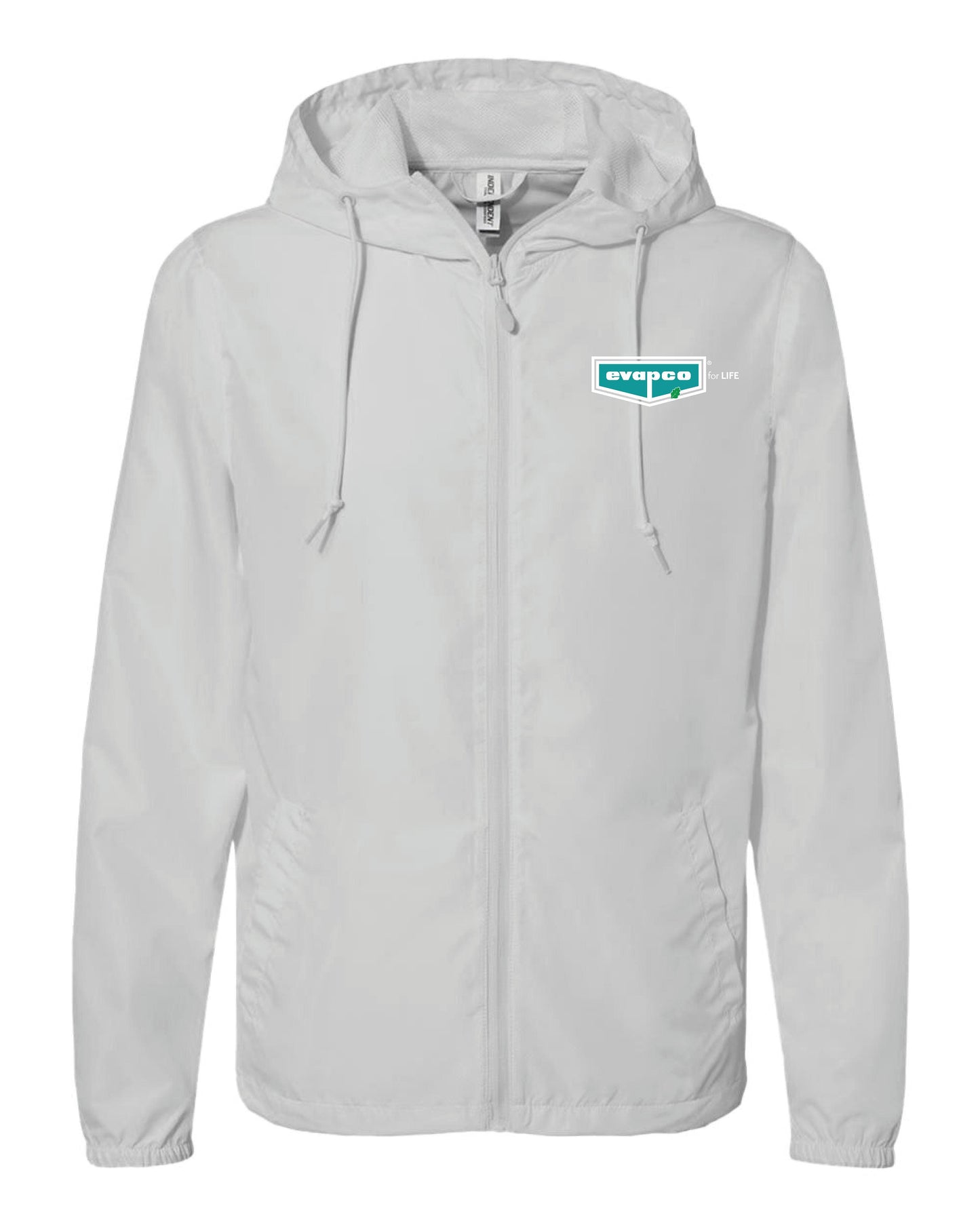 Evapco Men's Lightweight Windbreaker Full-Zip Jacket