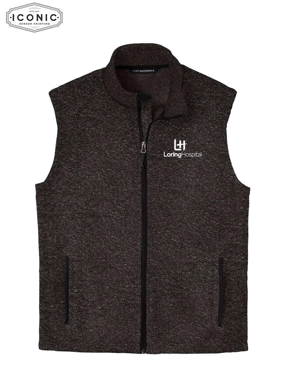 Loring Hospital Sweater Fleece Vest