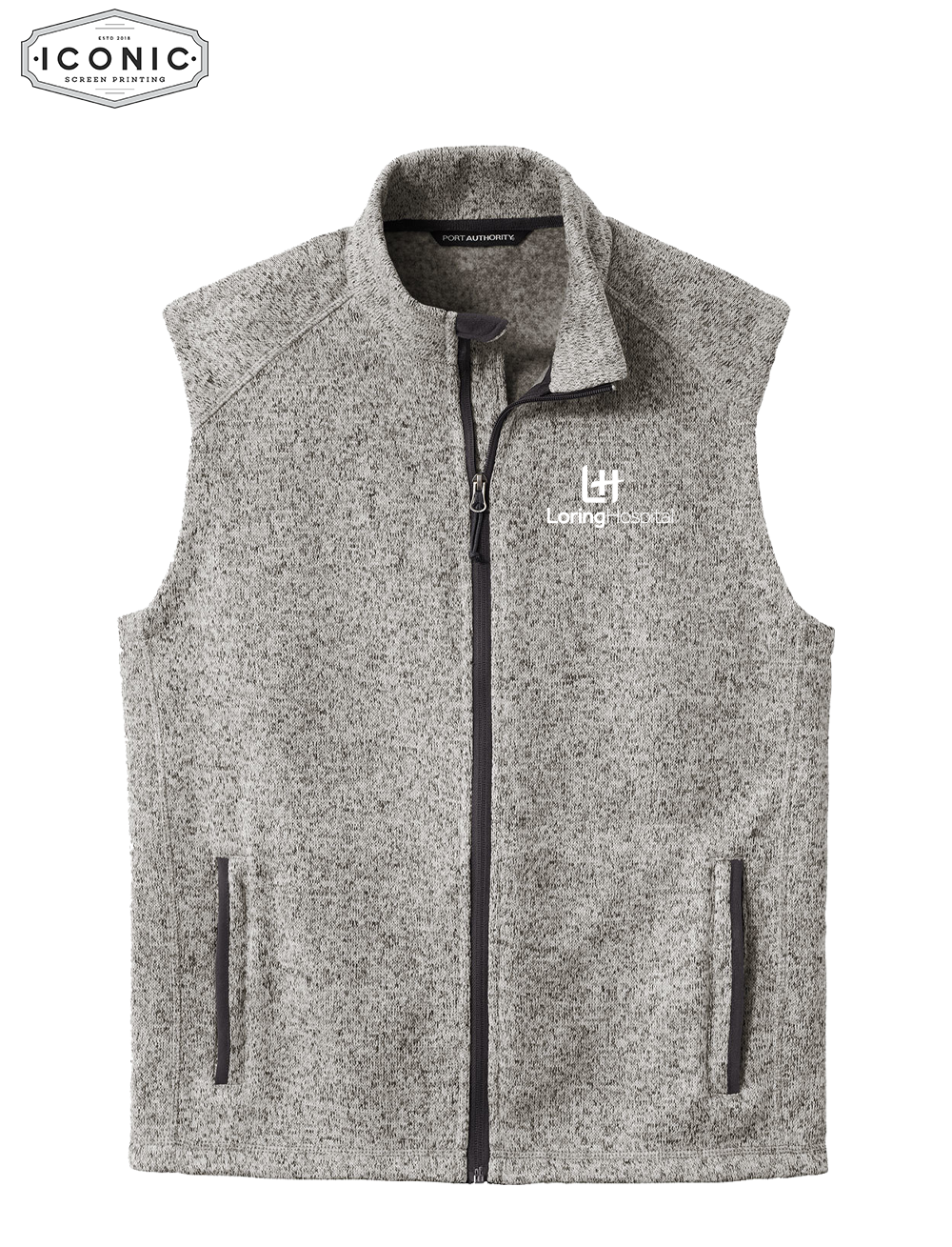 Loring Hospital Sweater Fleece Vest