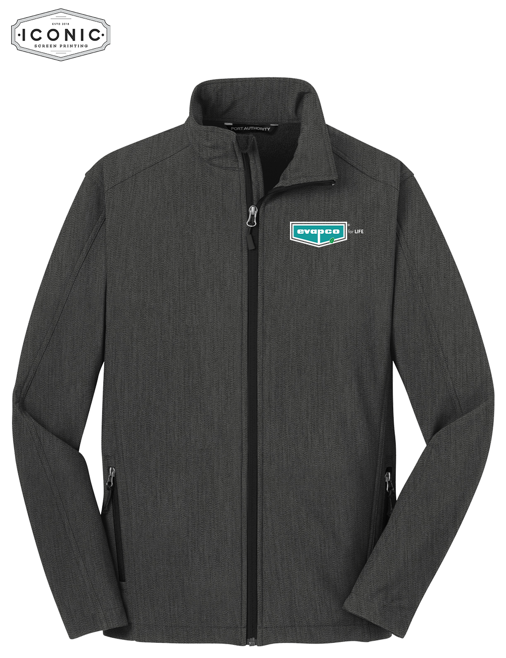 Evapco for Life - Core Soft Shell Jacket - Select Mens or Womens Fit - Embroidery