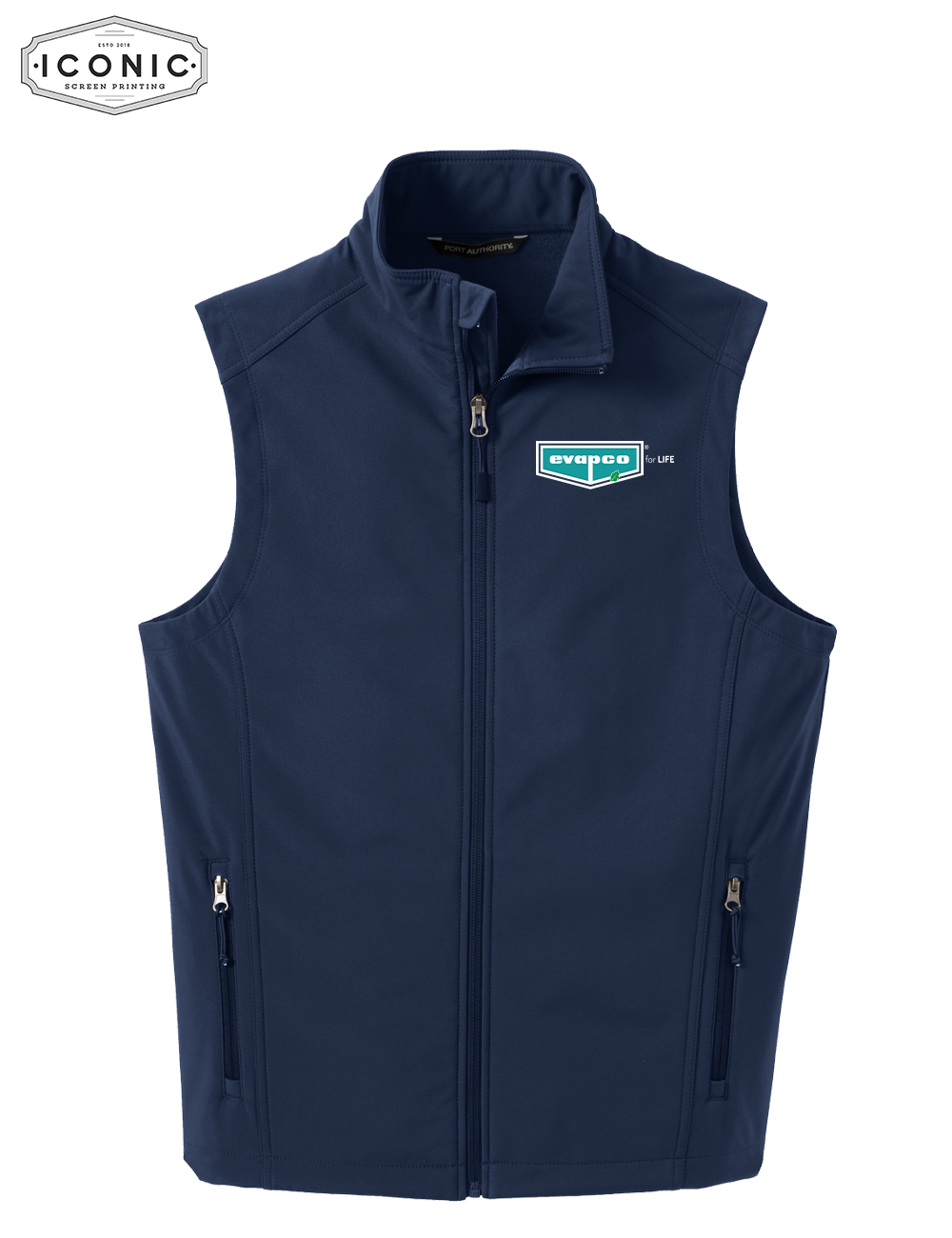 Evapco for Life - Core Soft Shell Vest - Select Mens or Womens Fit - Embroidery
