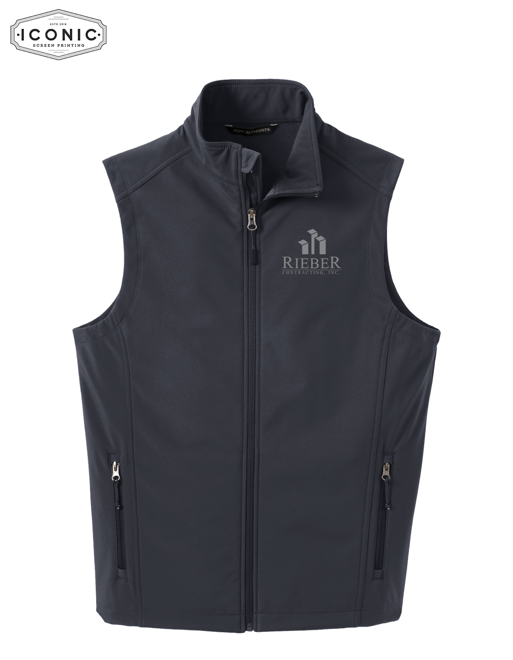 Rieber Contracting - Core Soft Shell Vest - Embroidery