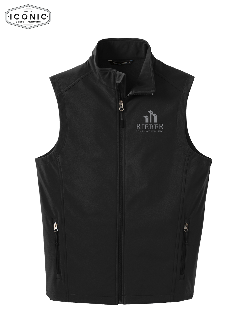 Rieber Contracting - Core Soft Shell Vest - Embroidery