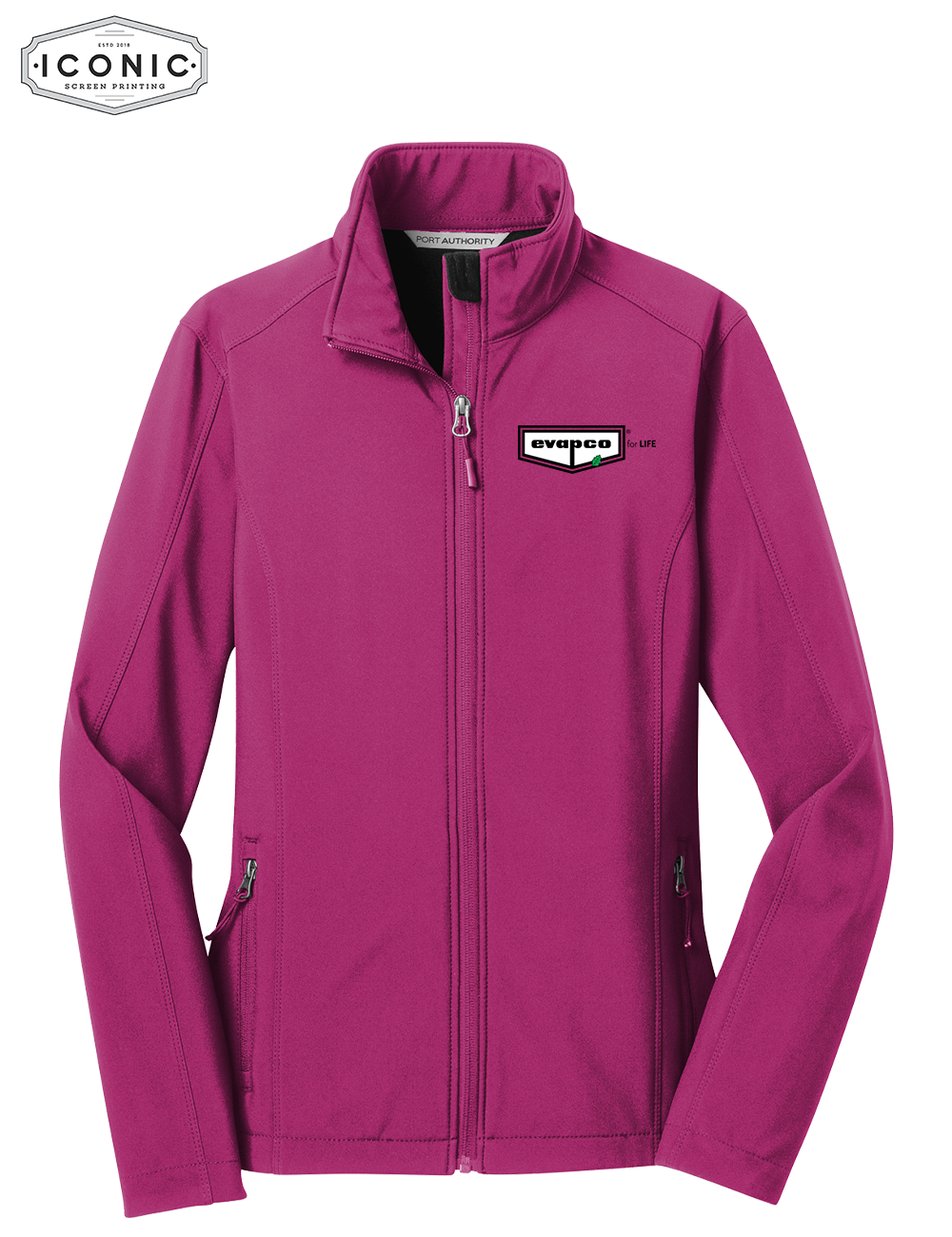 Evapco for Life - Core Soft Shell Jacket - Select Mens or Womens Fit - Embroidery