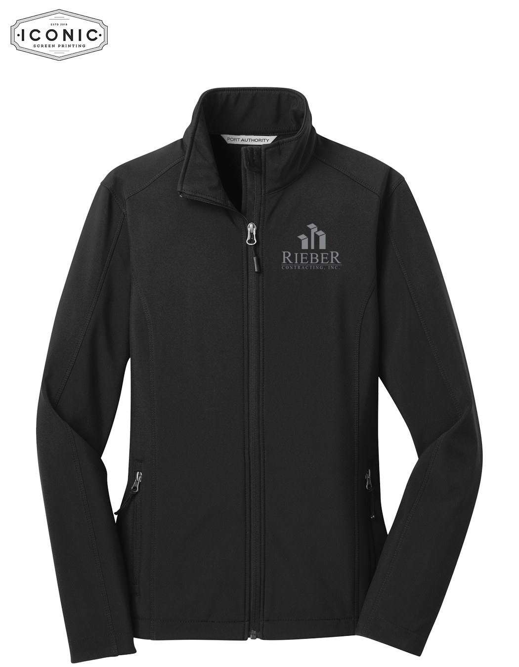 Rieber Contracting - Ladies Core Soft Shell Jacket - Embroidery