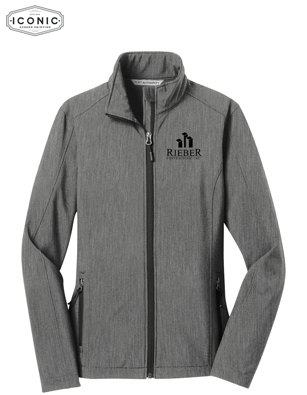 Rieber Contracting - Ladies Core Soft Shell Jacket - Embroidery