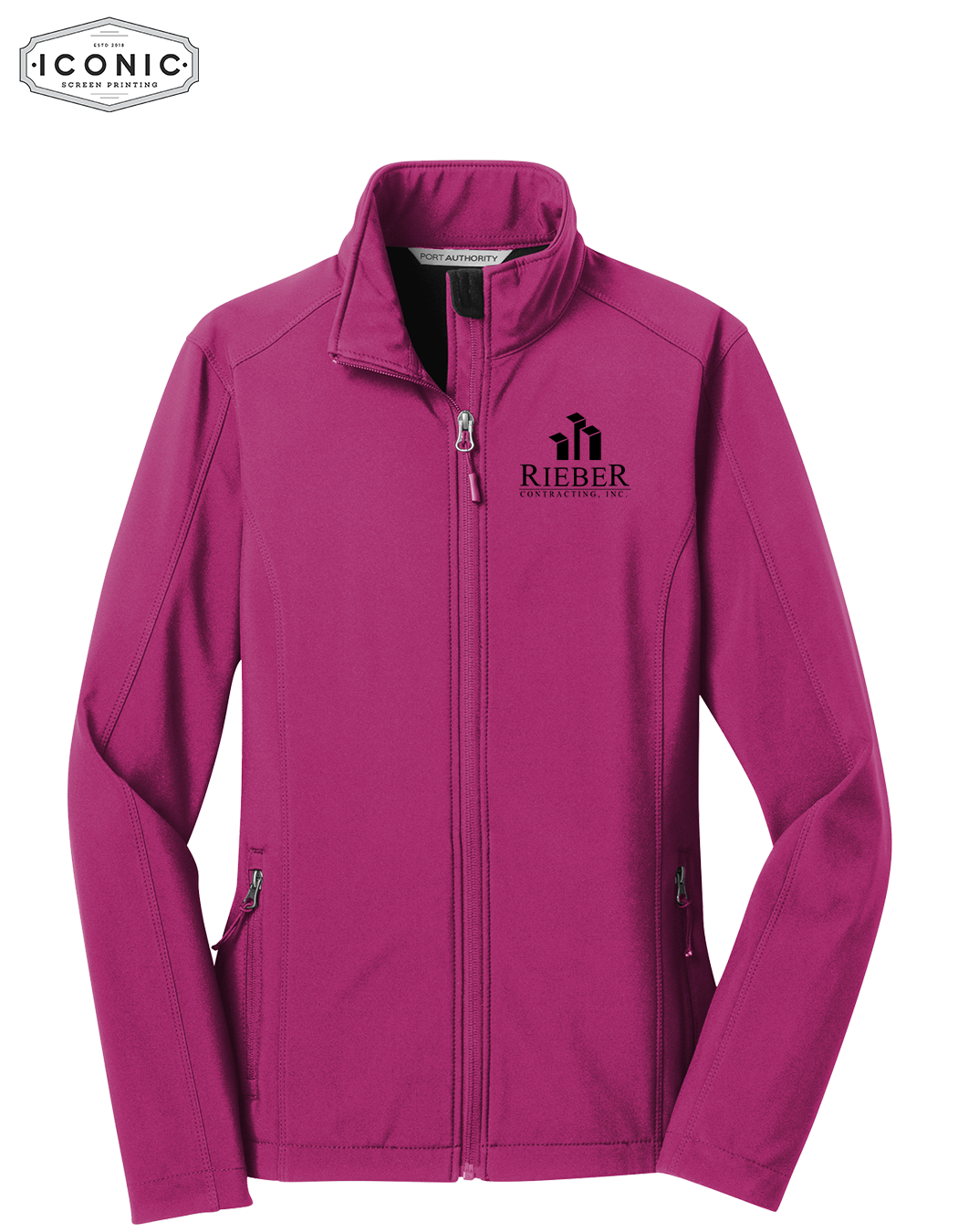 Rieber Contracting - Ladies Core Soft Shell Jacket - Embroidery