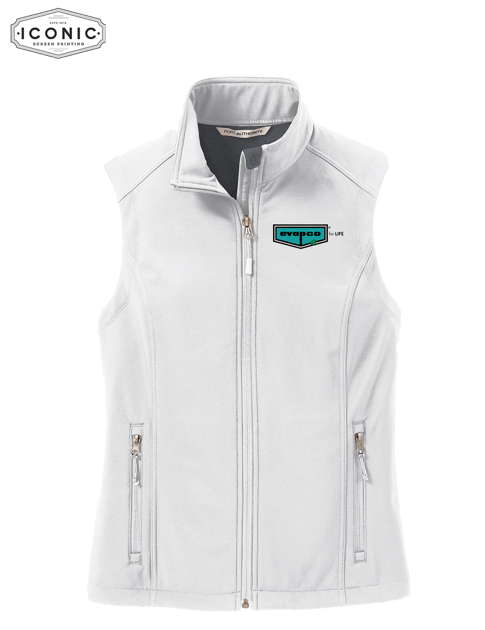 Evapco for Life - Core Soft Shell Vest - Select Mens or Womens Fit - Embroidery