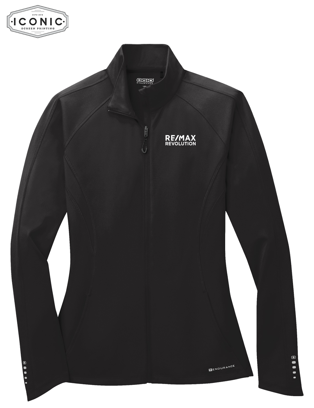 RE/MAX Revolution - OGIO Ladies Radius Full-Zip - Embroidery