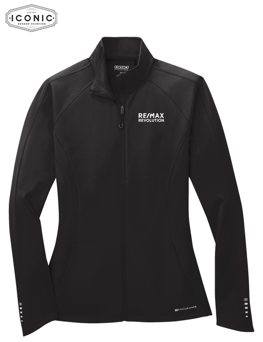 RE/MAX Revolution - OGIO Ladies Radius Full-Zip - Embroidery