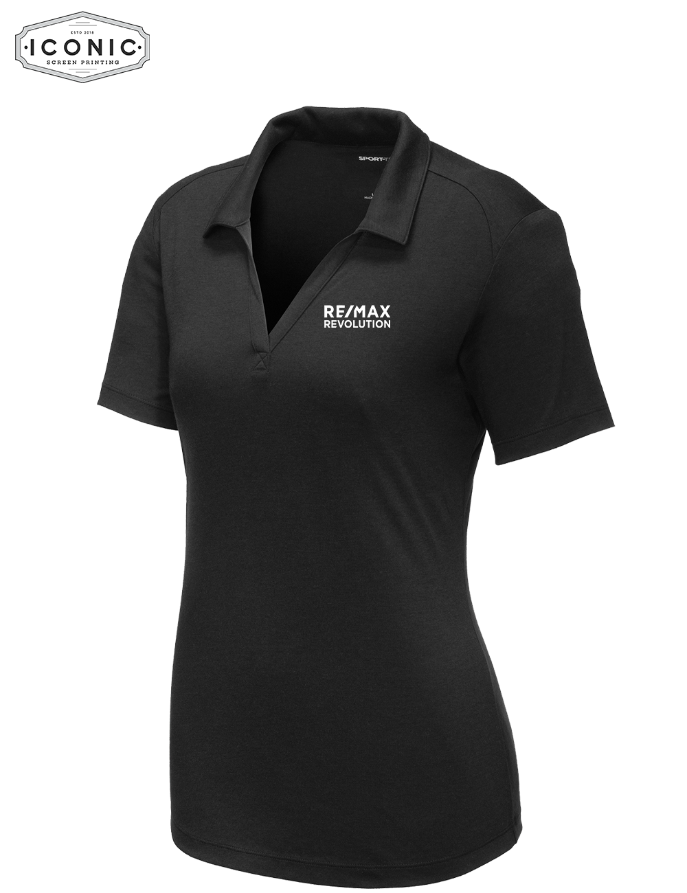 RE/MAX Revolution - Ladies PosiCharge Tri-Blend Wicking Polo - Embroidery