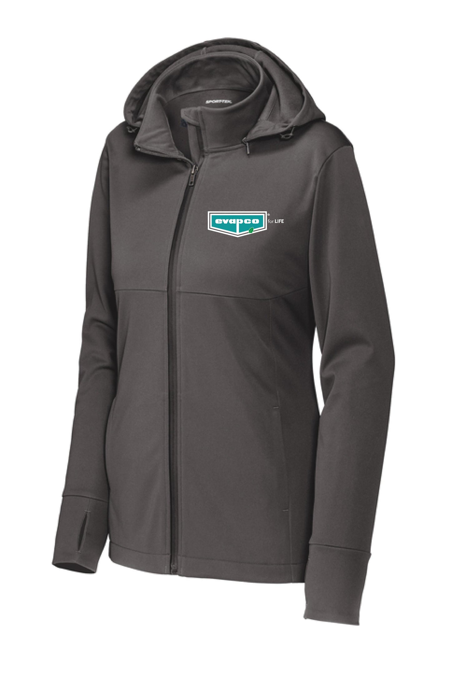 Evapco Sport-Tek® Women's Hooded Soft Shell Jacket