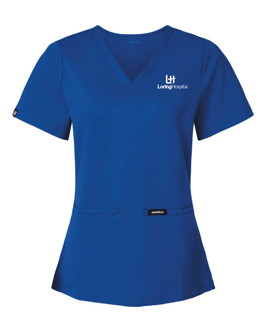 Women's Cesi Ultrasoft Scrub V-Neck Top