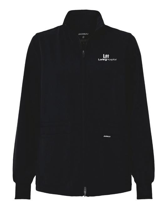 Women's Ceri Essential Full-Zip 6-Pocket Scrub Jacket