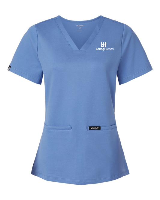 Women's Cesi Ultrasoft Scrub V-Neck Top