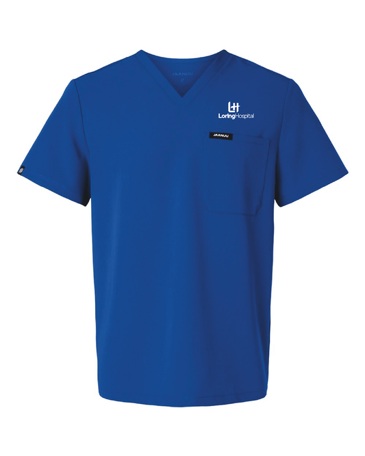 Men's Holmes Everyday 1-Pocket Scrub V-Neck Top
