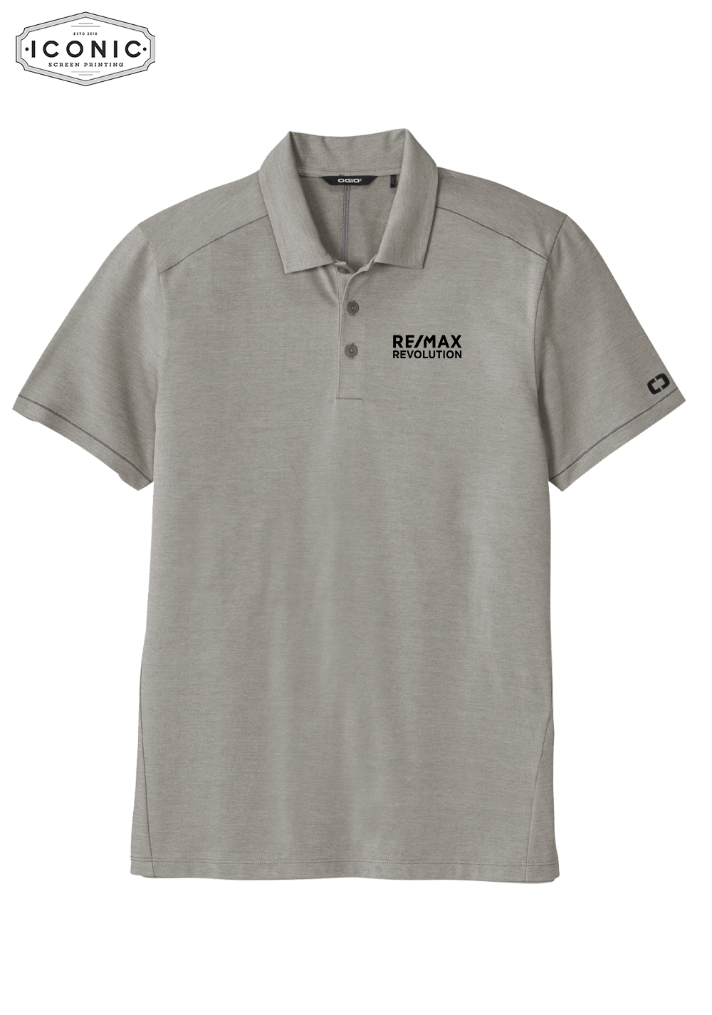 RE/MAX Revolution - OGIO Code Stretch Polo - Embroidery