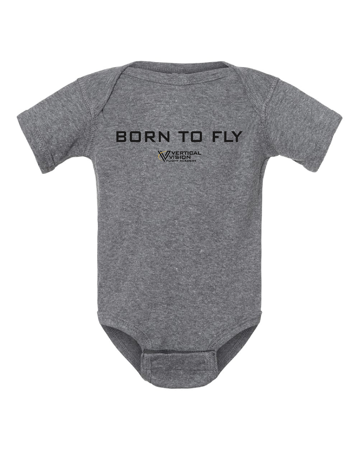 Vertical Vision Infant Baby Rib Bodysuit