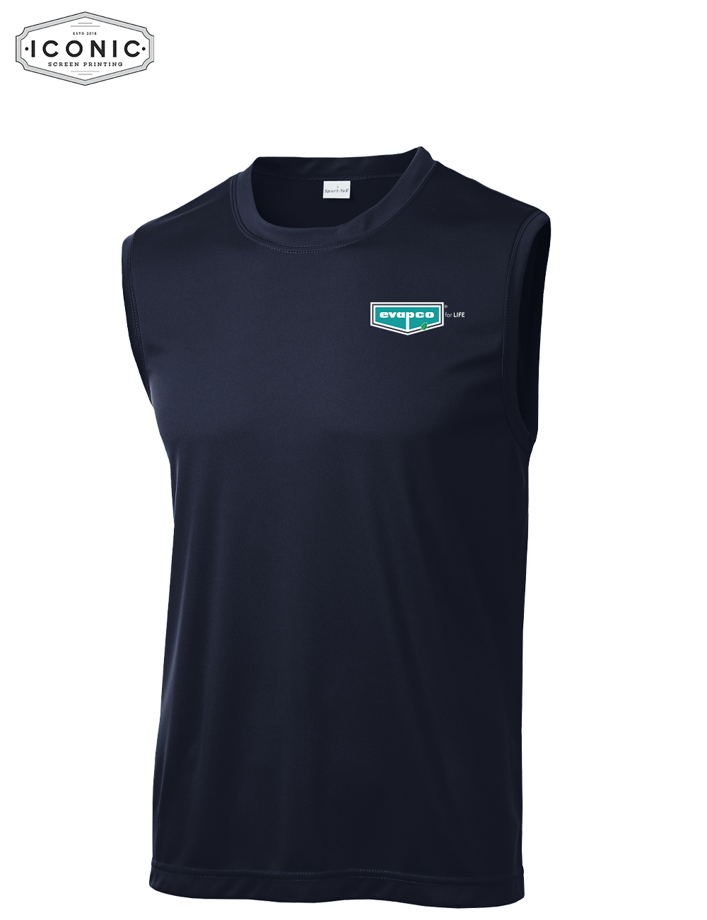 Evapco - Sleeveless PosiCharge Competitor Tee - Print