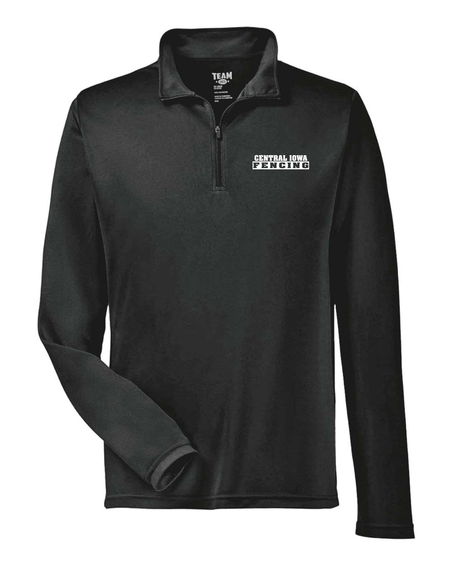 Central Iowa Fencing Men's Zone Performance Quarter-Zip Pullover