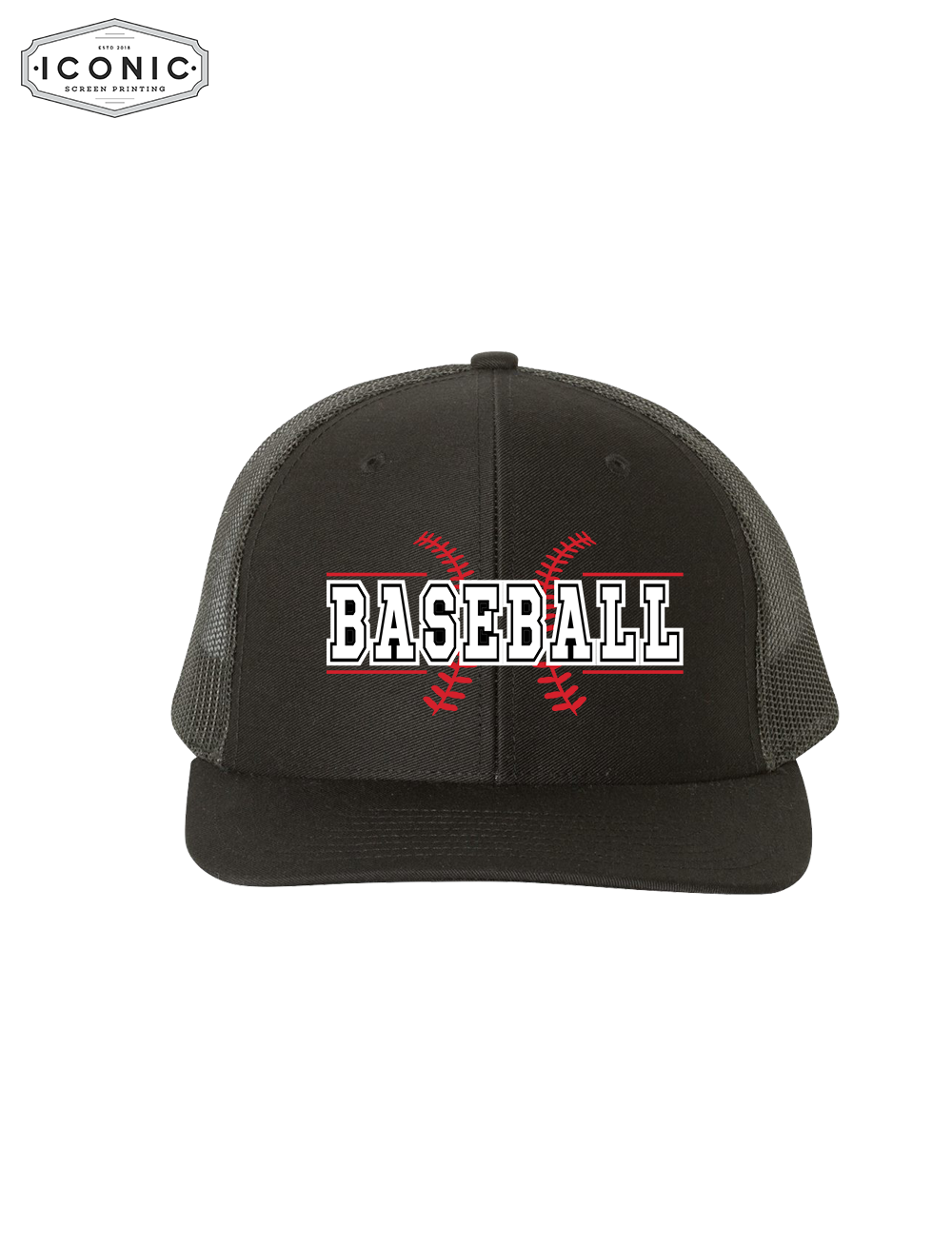 Baseball - Maddox Cotton Twill Snapback Trucker Cap