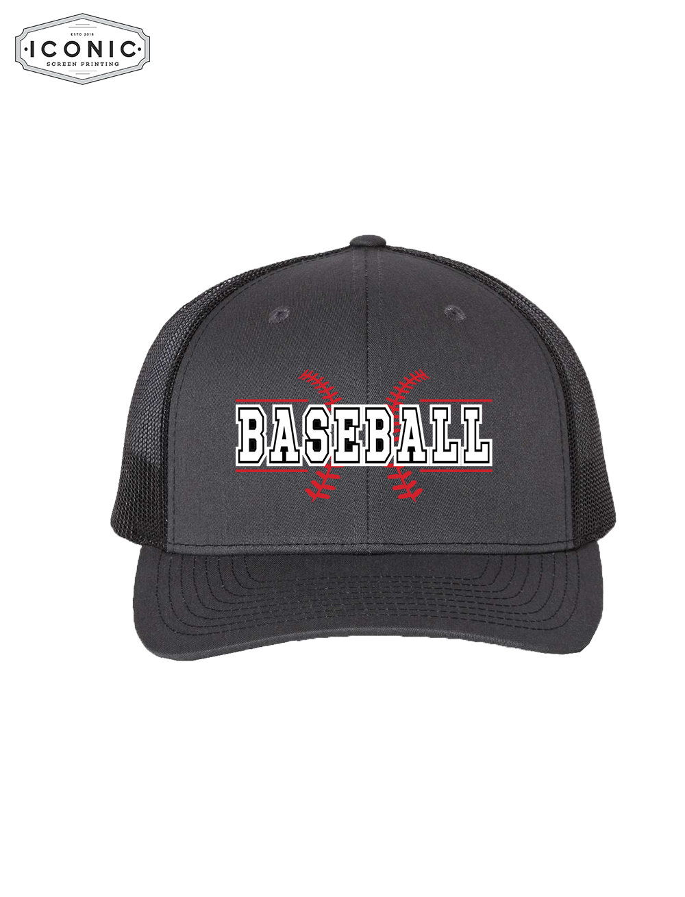 Baseball - Maddox Cotton Twill Snapback Trucker Cap